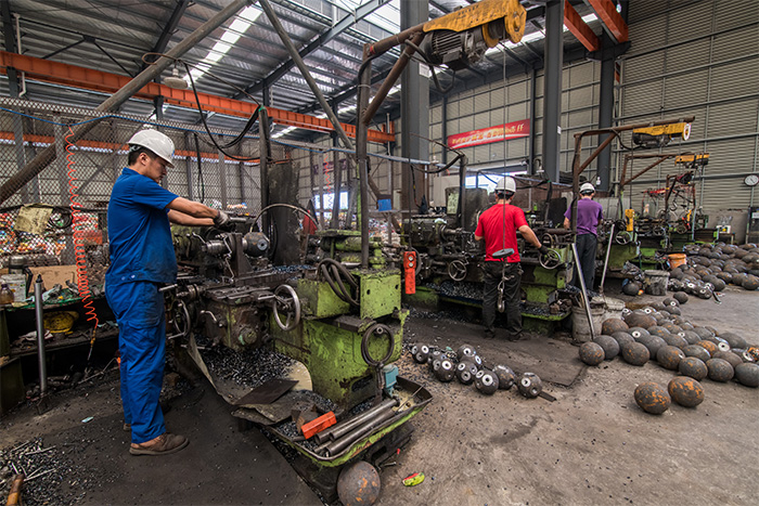 贺州网架配件车间